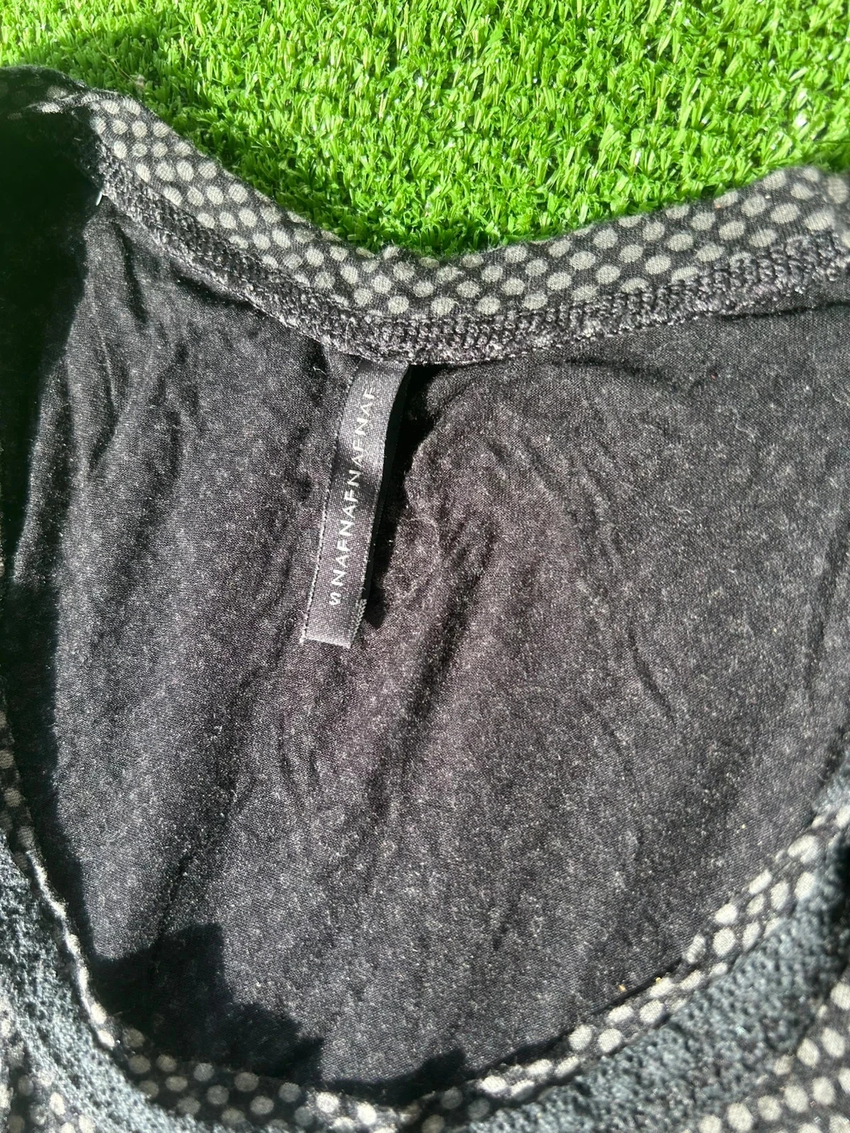 Vintage black tank top Naf Naf – photo 5